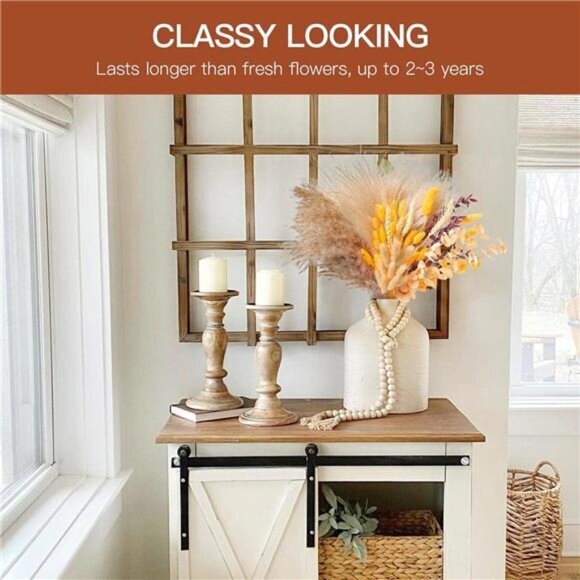 Fall Decor Autumn Decorations for Home Thanksgiving Table Boho Flowers Orange - Picture 3 of 7